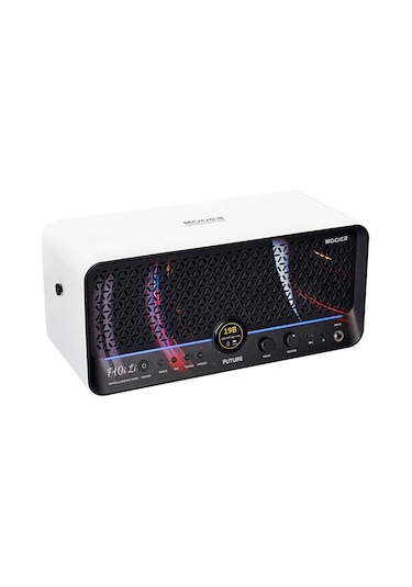 Mooer F40ilı/wsr Future Şarjlı 40w Stereo Akıllı Gitar Amfisi White Stellar Ring