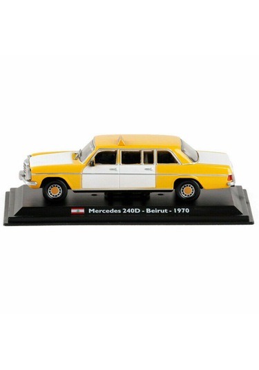 1:43 Atlas 1970 Mercedes Benz 240 D Beirut Taxi