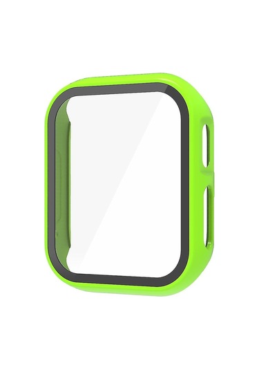 Xplora X6 Play Pc Kılıfı İçin Temperli Cam, Darbeye Dayanıklı Kabuk Limon Yeşili