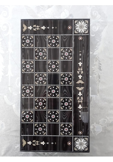 Yenigün İnci Desen Küçük Tavla