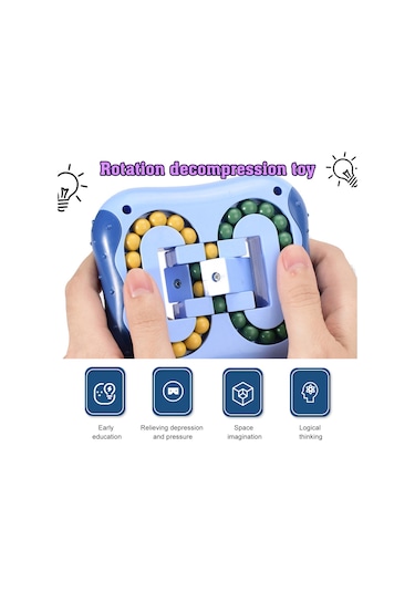 Geeroyoo Zeka Geliştiren Dönen Stres Çarkı - El-göz Koordinasyonu Ve Mantık Oyunu Diğer