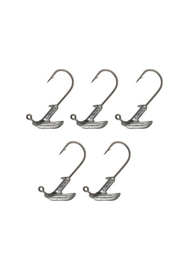 Muqzı Spor Aksesuarı 5 Adet 3.5g 5g 7g 10g 14g Güçlü Kurşun Jig Kafa Balıkçılık Kanca Yumuşak Sahte Yemli Olta Takımı Aracı 5g