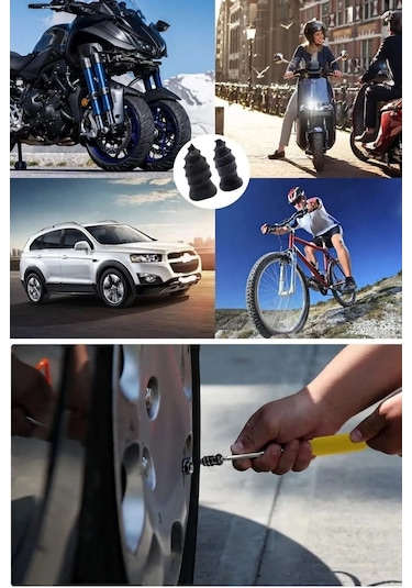 20 Adet Çok Amaçlı Araba Lastiği Tamir Kavuçuğu