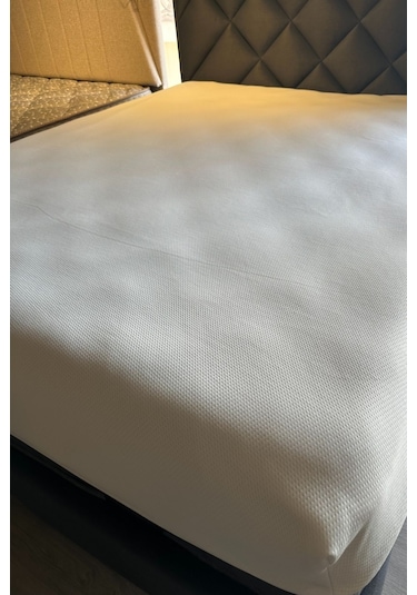 Fermuarlı Beyaz Yumuşak Full Yatak Kılıfı Yatak Pedi Kılıfı Yatak Şiltesi Kılıfı Not:yatak Yükseklik Belirtelim BEYAZ