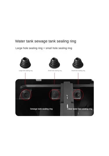 Gildedwill Ecovacs Deebot X1 T10 T20 N9+ Serisi Robot Süpürgeler: Baz İstasyonu Temizliği Ve Atık Su Tankı Kauçuk Tıpa Sızdırmazlık Halkası