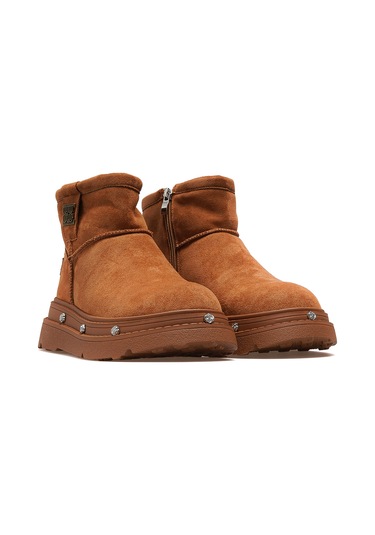 Guja Kadın İçi Kürklü Casual Günlük Bot 25k 25k435 Z Camel Camel