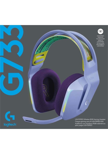 Logitech G G733 Lighspeed RGB Kablosuz 7.1 Surround Oyuncu Kulaklığı