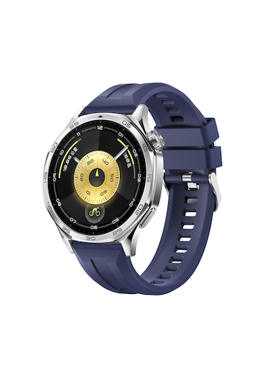 Huawei Watch Gt 3 46mm Cppl Krd-148 Silikon Kordon - Koyu Gri