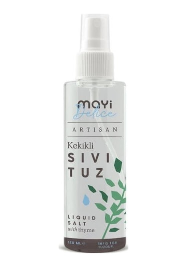 Mayi Tuz Mayi Artisan Kekikli Sıvı Tuz 150 Ml
