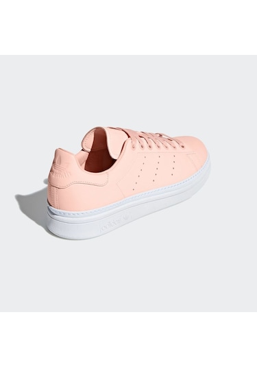 Adidas Stan Smith New Bold Kadın Ayakkabı B37361 Pembe B-87 001