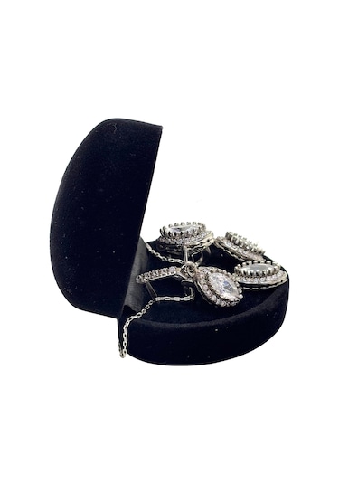 Oya Silver Işıltı Dokunuşu Gümüş Set&takım