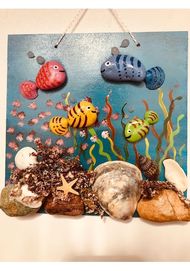 Akvaryum Tablo 15 x 15 CM