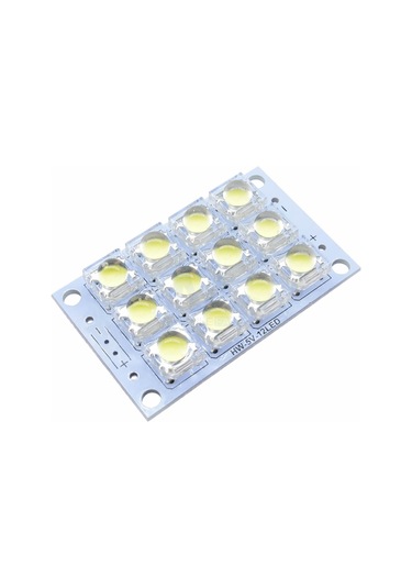 Dc 3v 5v 1w Beyaz Led Board Modül 12 Adet Led Masa Gece Lambası
