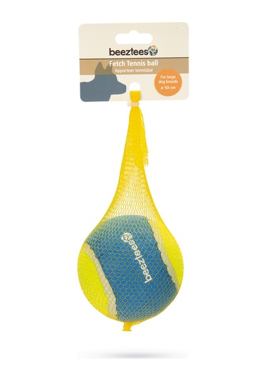 Beeztees Köpek Oyuncağı, Tenis Topu, Mavi/sarı, 10cm