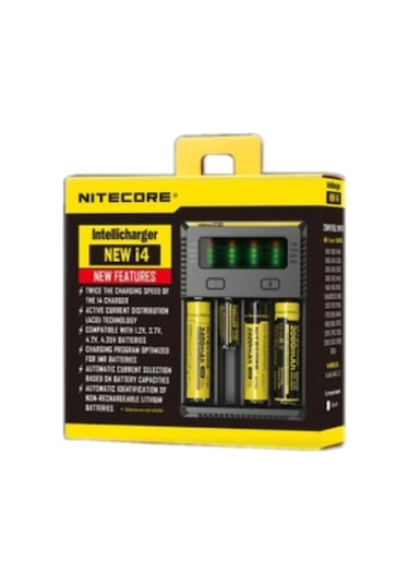 Nitecore İ4 Pil Şarj Cihazı