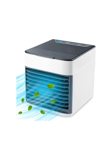 Tenfowee Küçük Boylu 3 Hızlı Kişisel Soğutucu: Fan + Nemlendirici + Hava Temizleyici 3'ü Bir Arada Usb Beslemeli Mini Klima