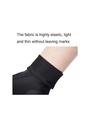 Güneş Koruyucu Eldiven Balıkçılık Kaymaz 2 Yarım Parmak Eldiven 001