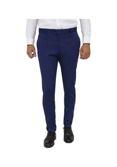 Wessi Slim Fit Koyu Mavi Erkek Pantolon Koyu Mavi