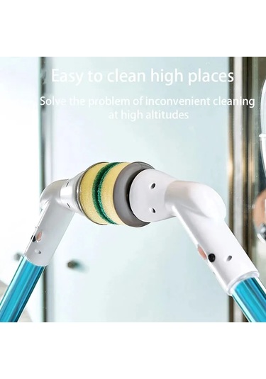 Çok Fonksiyonlu Elektrikli Temizleme Fırçası Usb Şarj Banyo
