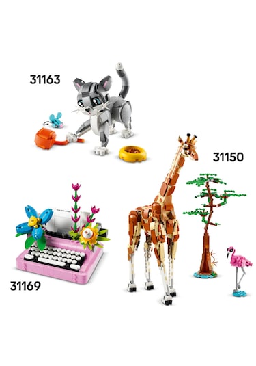 LEGO® Creator 3’ü 1 Arada Vahşi Hayvanlar: Panda Ailesi 31165 - 8 Yaş ve Üzeri Çocuklar için Yaratıcı Oyuncak Yapım Seti (626 Parça)