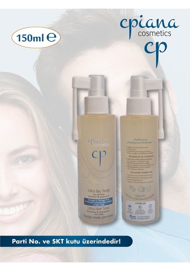 Cpiana Ultra Saç Toniği - Dökülme Karşıtı & Yoğun Bakım 150ml