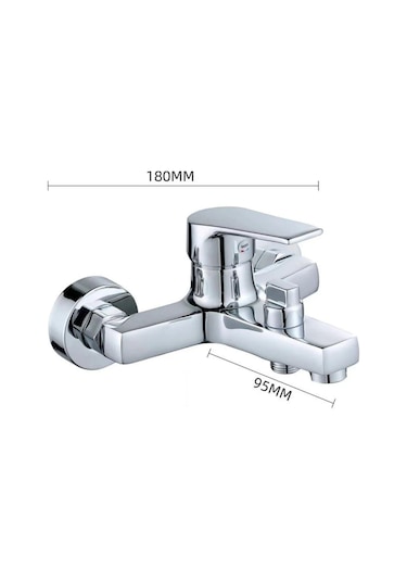 Fleko Alfa Banyo Bataryası Krom