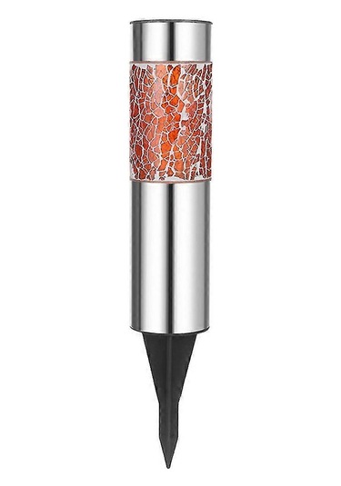 Silindir Çatlak Güneş Enerjili Çim Lambası Lı Sokak Gece Lam Çok Renkli