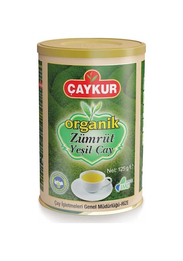 Çaykur Organik Zümrüt Yeşil Çay 2 x 125 G