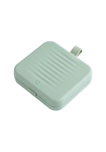 Jeemson Ev İçin Yeşil Çift Katlı Manyetik İğne Dokuma Seti - Ev Gereçleri Organizer Kutusu Yeşil