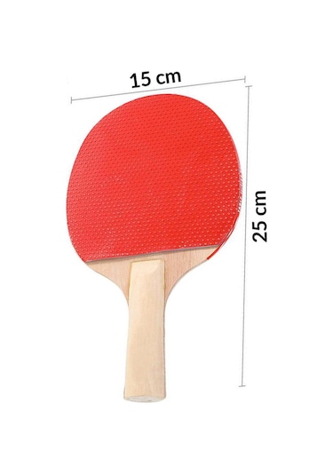 Masa Tenisi Raketi Seti Tenis Topu Set 5 Parça Başlangıç Seti
