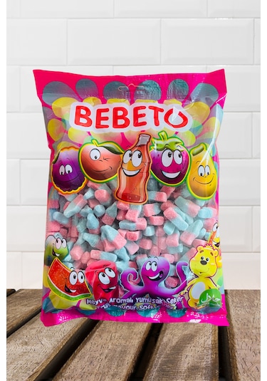 Bebeto Renkli Kola Jelibon 1 KG