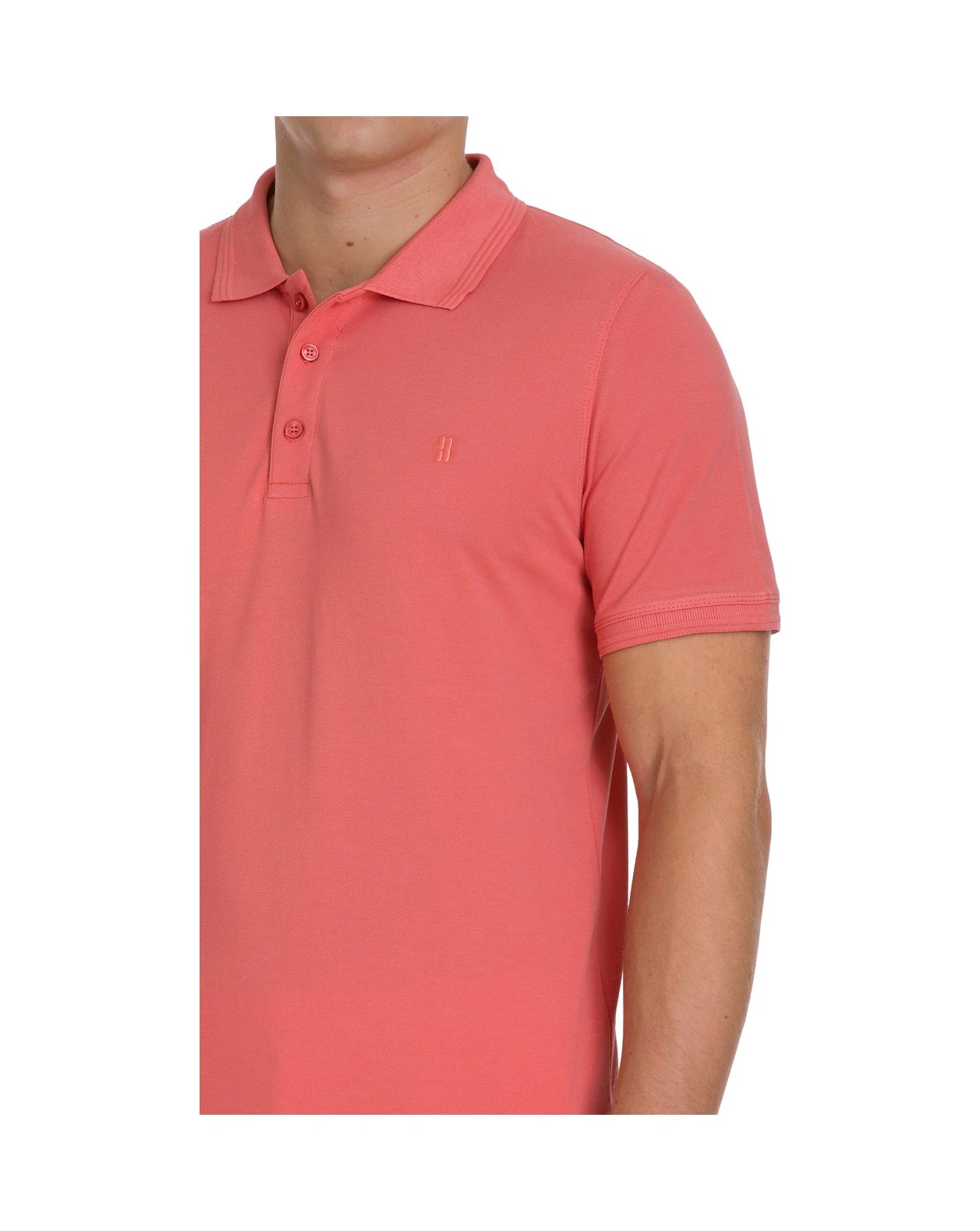 Hatemoğlu Pembe Regular Fit 100% Pamuklu Polo Yaka Tişört 35215 671748