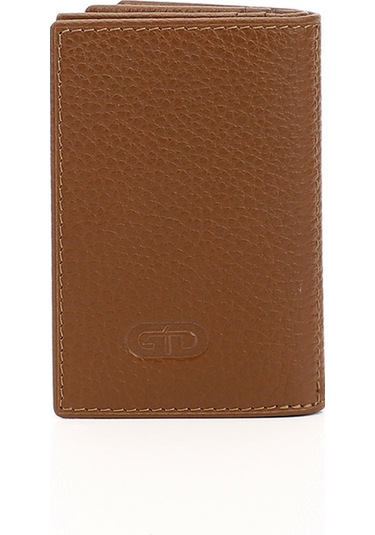Gönderir Taba Gön Hakiki Deri Unisex Kartlık 06205 Taba