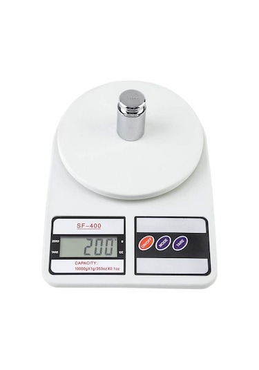 Hassas Mutfak Terazisi Kuaför Terazisi 10 Kg 720704 Çok Renkli