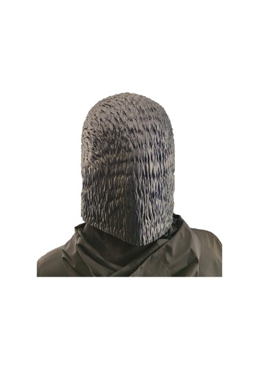 Qianfan Karga Maskesi Kuş Siyah Hayvan Lateks Tam Kafa Gerçekçi