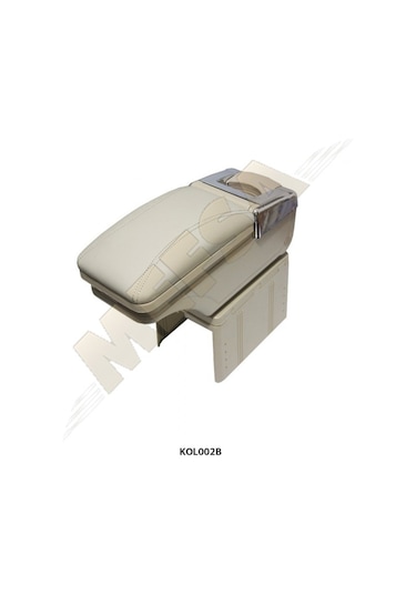 Üniversal Kolçak Sürgülü Ayarlı Ayak Lüks Kol Dayama Bej