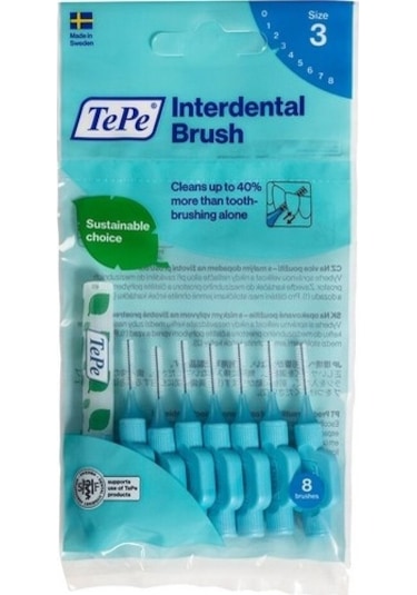 Tepe Interdental Arayüz Fırçası 8'li 0.6 MM