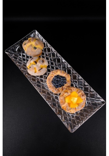 Digithome Ayaklı Cam Servis Sunumluk 39,5 Cm St.kfs.710 C1-1-288