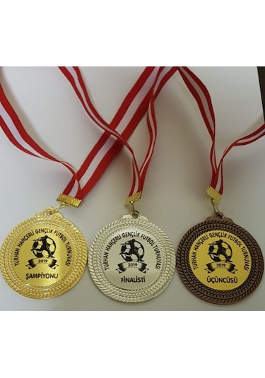 Madalya 50 Adet (Özel Kurdeleli)Baskı Dahil Fiyat Altın - Bronz - Gümüş