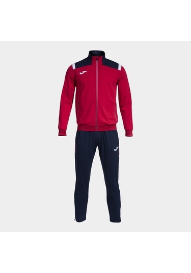 Joma Toledo Tracksuit Erkek Eşofman Takım Kırmızı Lacivert Kırmızı - Lacivert