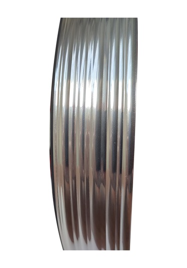 Dalgalı Krom Nikelaj 30 Mm Genişlik 3 Metre Uzunluk