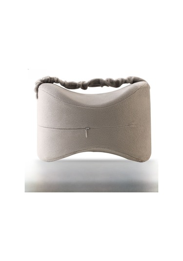 Shineyee Piyasa Ambalajlı Gri Memory Foam Bacak Yastığı - Gebeler İçin Knee & Ayak Desteği, Basınç Azaltıcı, 15-20cm Ayarlanabilir, Yıkama Kolay Gri