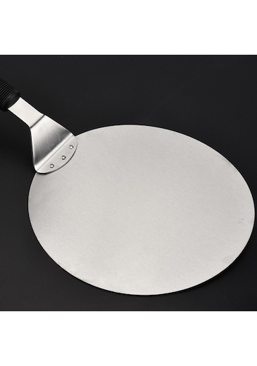 Homyl Paslanmaz Çelik Pizza Kabuğu Fırın Kürek Spatula Gümüş GÜmüş