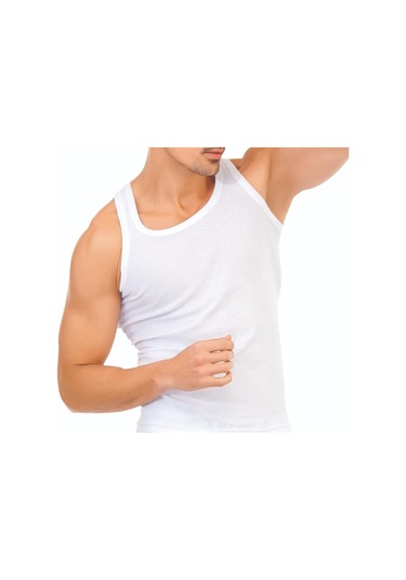 Tutku 0102 Erkek Ribana Askılı Atlet 6 Adet 001