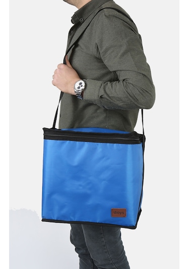 Woys Bags Soğutucu Kamp Piknik Çantası 30 L Mavi