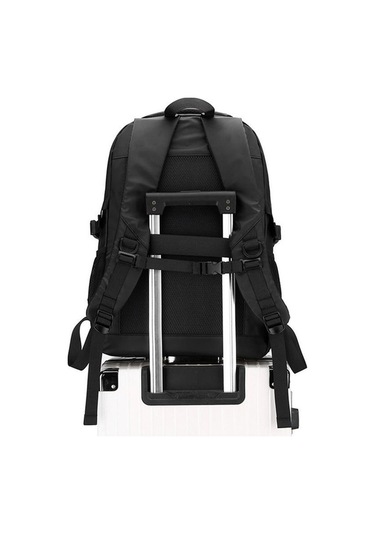 Dancemonkey Sırt Sırt Seyahat Oxford Kapasiteli Gri Erkek Çantası Çantası Çantası Büyük Bilgisayar Açık Ag Gri