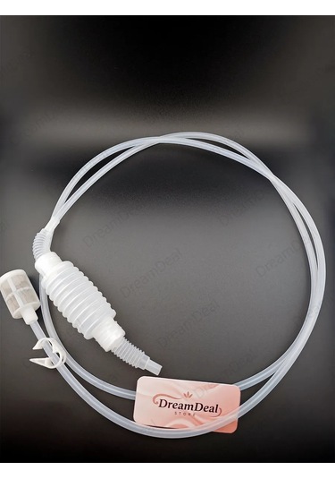 Dreamdeal Şarap, Su Ve Braga İçin Filtreli Ve Pompalı Taşma Sifonu 164316945 Beyaz