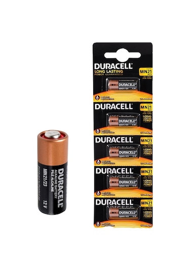 Duracell Mn21 23a Pil 12v Alkalin 5li Paket