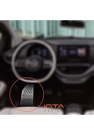 Fiat 500e Krom Ayak Dinlendirme Pedalı - 2023 Ve Üzeri
