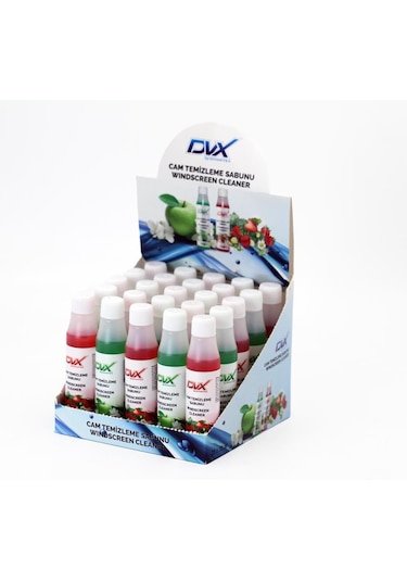 Dvx Cam Sabunu Temizleme Suyu Konsantre 33 ml x 25 adet